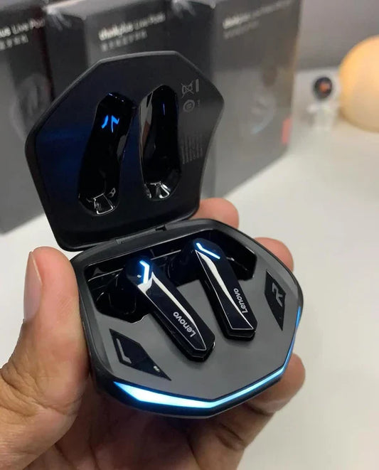 LENOVO™ GM2 Pro TWS X15 Bluetooth 5.3 Wireless Earbuds with LED Display, Gaming Mode & Charging Case