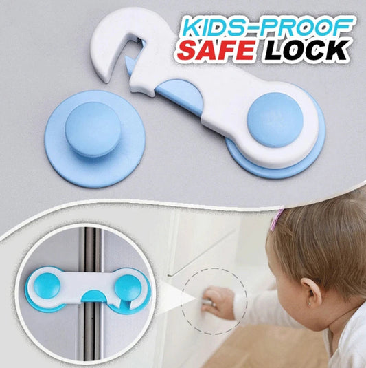 Baby Safety Lock Set for Cabinets & Drawers