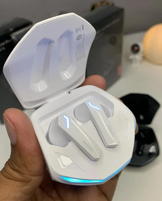 LENOVO™ GM2 Pro TWS X15 Bluetooth 5.3 Wireless Earbuds with LED Display, Gaming Mode & Charging Case