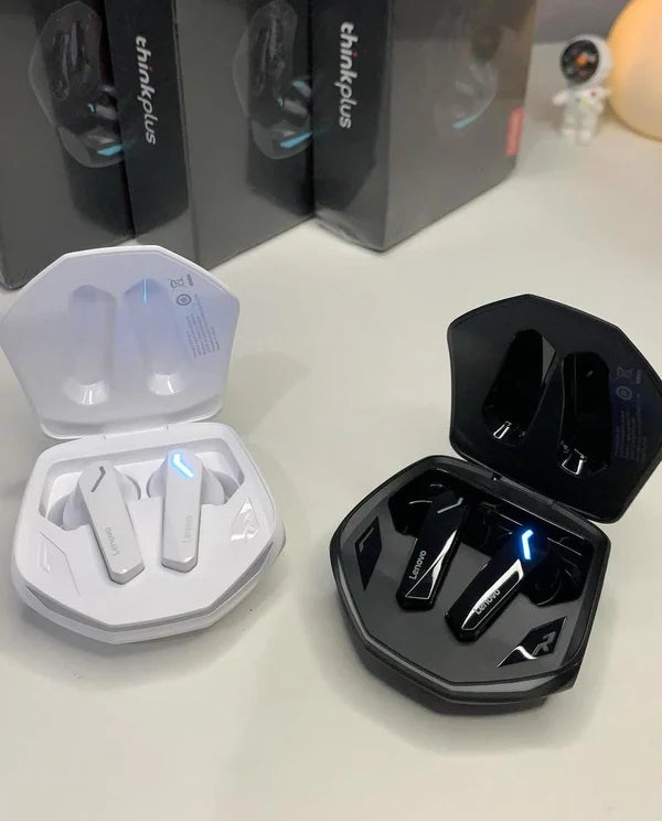 LENOVO™ GM2 Pro TWS X15 Bluetooth 5.3 Wireless Earbuds with LED Display, Gaming Mode & Charging Case